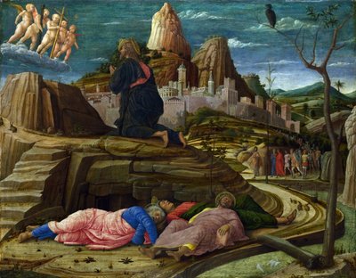 The Agony in the Garden by Andrea Mantegna